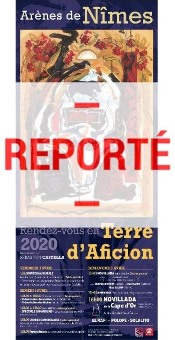 TEMPORADA : REPORT DU RENDEZ-VOUS EN TERRE D’AFICIÓN