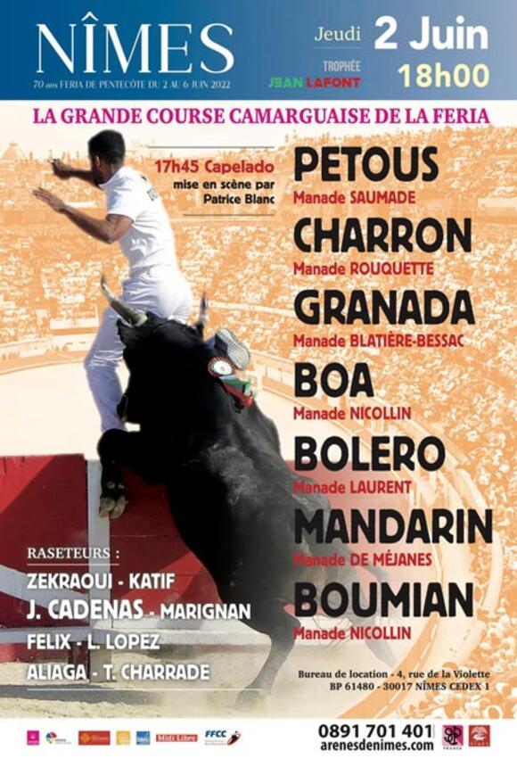 FERIA DE PENTECÔTE : UNE NOUVELLE AFFICHE DE PRESTIGE POUR LA COURSE CAMARGUAISE