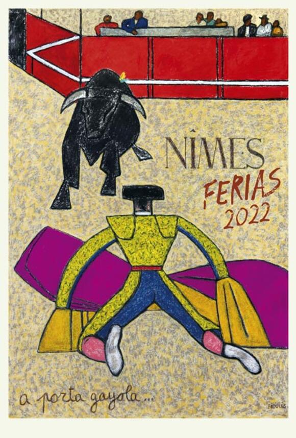 ARTS : VINCENT BIOULÈS SIGNE L’AFFICHE DES FERIAS DE NÎMES