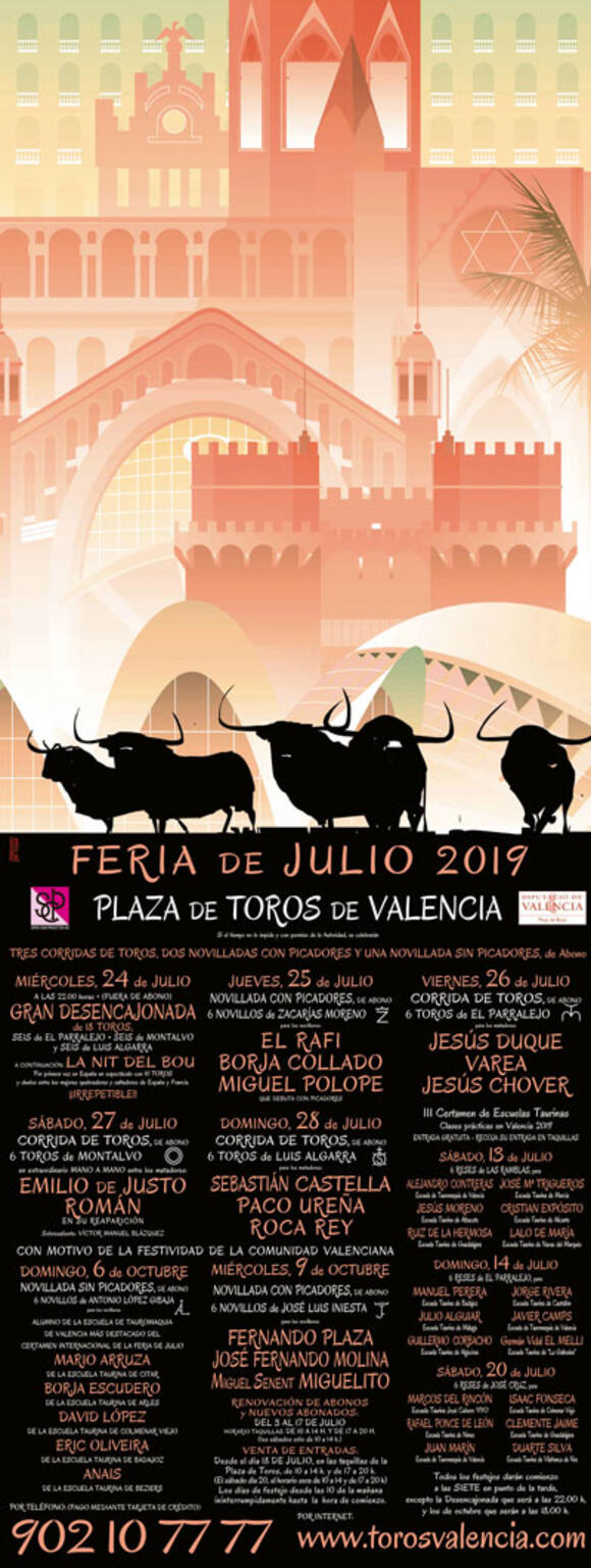 TEMPORADA : LES CARTELS DE LA FERIA DE LA SAN JAIME, A VALENCIA