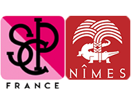 logos SCP France et Ville de Nîmes
